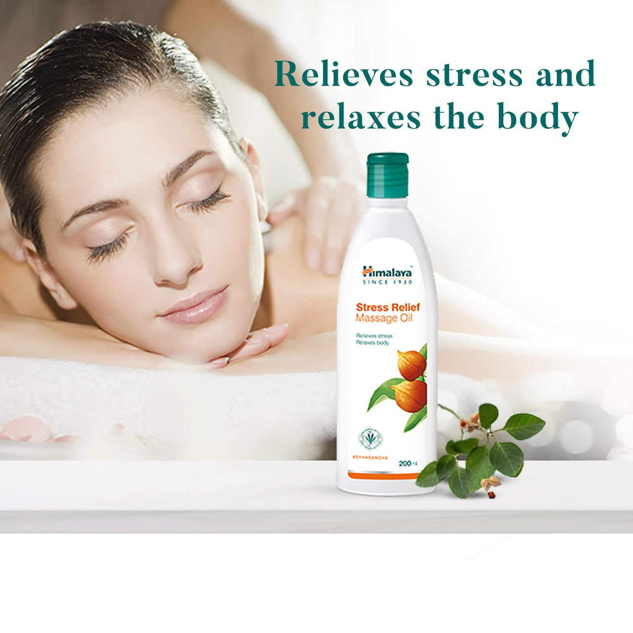 Himalaya Stress Relief Massage Oil - Distacart