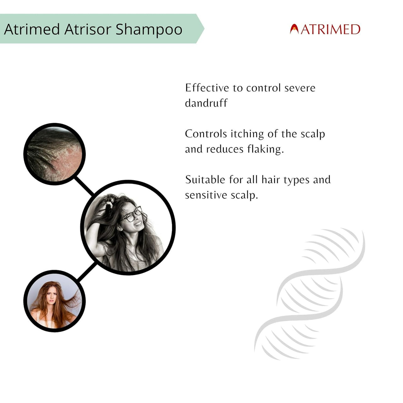 Atrimed Ayurvedic Atrisor Shampoo - Distacart