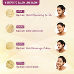 Thumbnail for Lotus Herbals Radiant Gold Cellular Glow Facial Kit For All Skin Types - Distacart