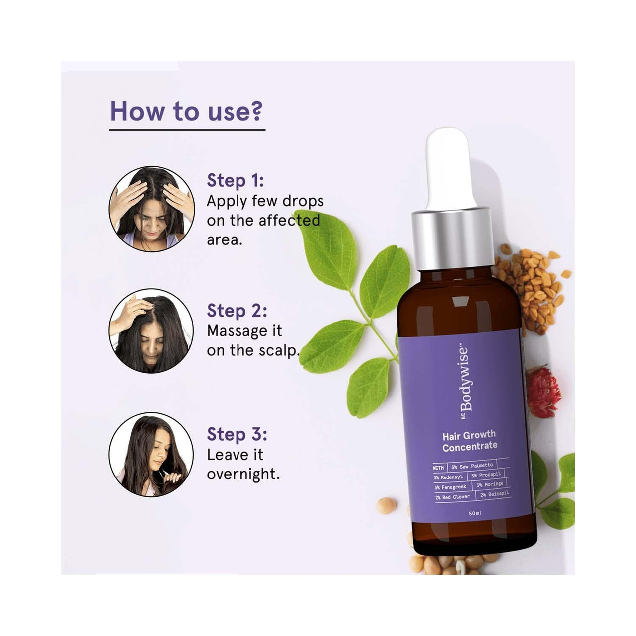 BeBodywise Hair Growth Concentrate - Distacart