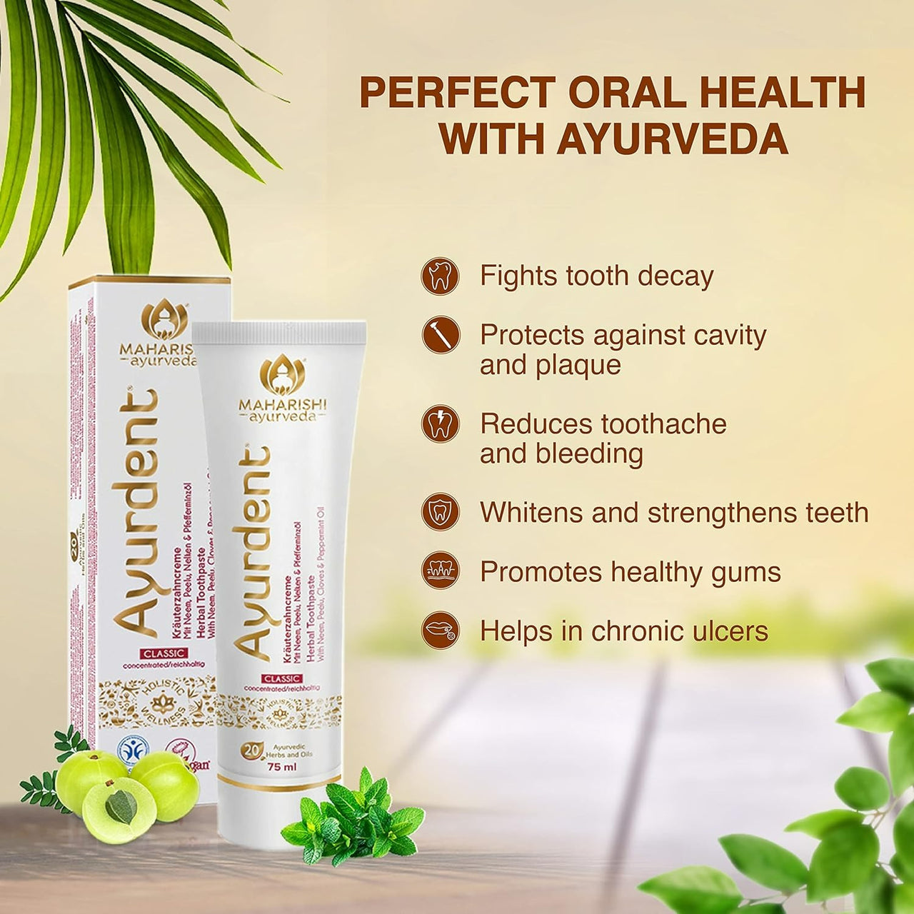Maharishi Ayurveda Ayurdent Classic Toothpaste