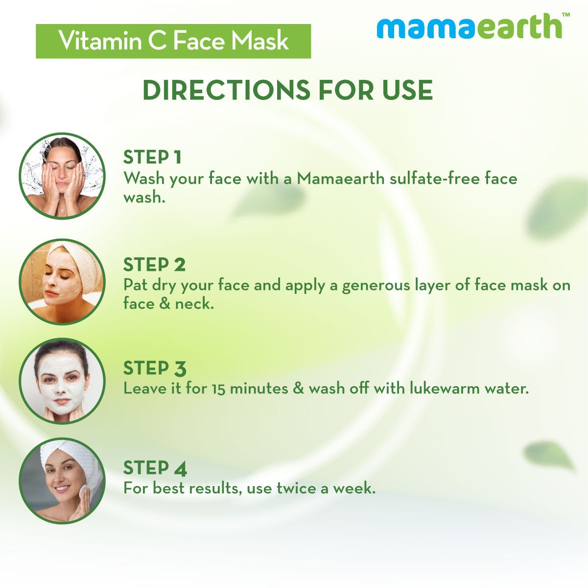 Mamaearth Vitamin C Face Mask For Skin Illumination