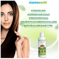 Thumbnail for Mamaearth Castor Oil For Skin , Hair and Nails - Distacart