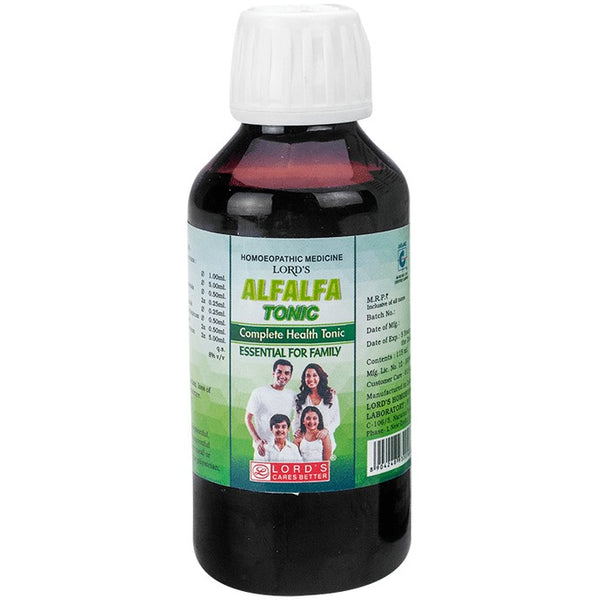 Lord's Homeopathy Alfalfa Tonic - Distacart
