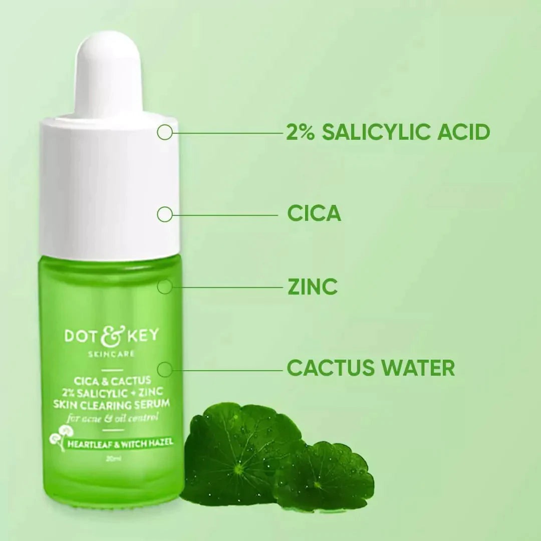 Dot & Key 2% Salicylic + Zinc Acne Busting Face Serum For Acne & Oil Control - Distacart