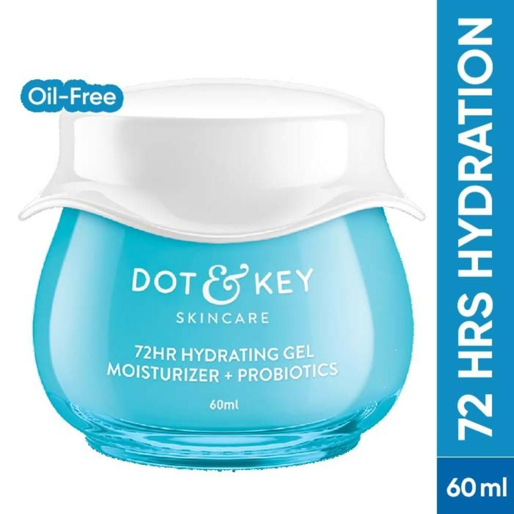 Dot & Key 72 Hr Hydrating Probiotic Face Gel With With Hyaluronic Acid, Kombucha & Rice Water - Distacart