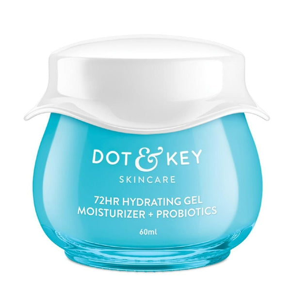 Dot & Key 72 Hr Hydrating Probiotic Face Gel With With Hyaluronic Acid, Kombucha & Rice Water - Distacart