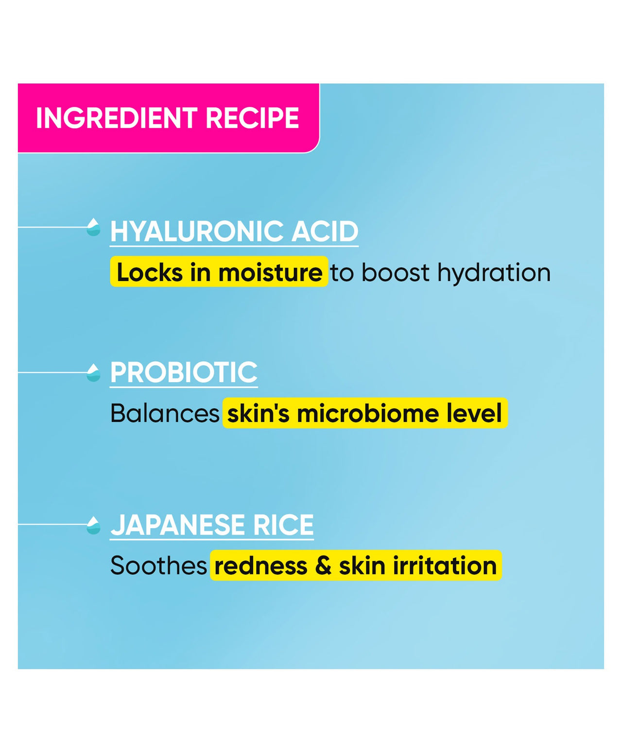 Dot & Key 72 Hr Hydrating Probiotic Face Gel With With Hyaluronic Acid, Kombucha & Rice Water