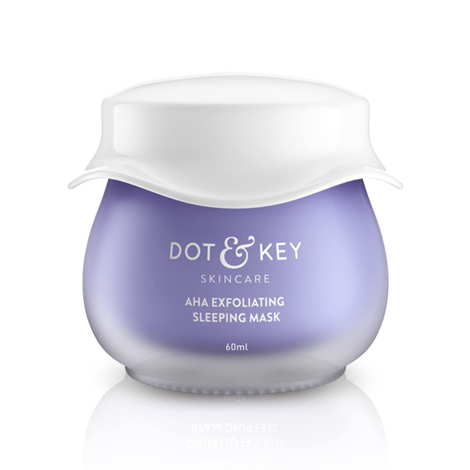Dot & Key AHA Exfoliating Sleeping Face Mask With Lactic & Hyaluronic Acid - Distacart
