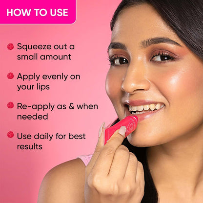 Dot & Key Barrier Repair Ceramide & Peptide SPF 50 Lip Balm - Plush Pink, UVA+UVB - Distacart