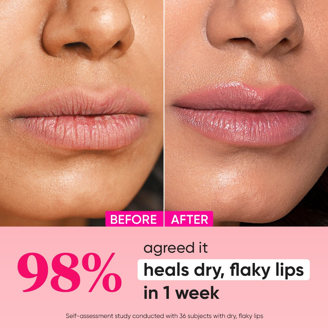 Dot & Key Barrier Repair Ceramide & Peptide SPF 50 Lip Balm - Plush Pink, UVA+UVB - Distacart