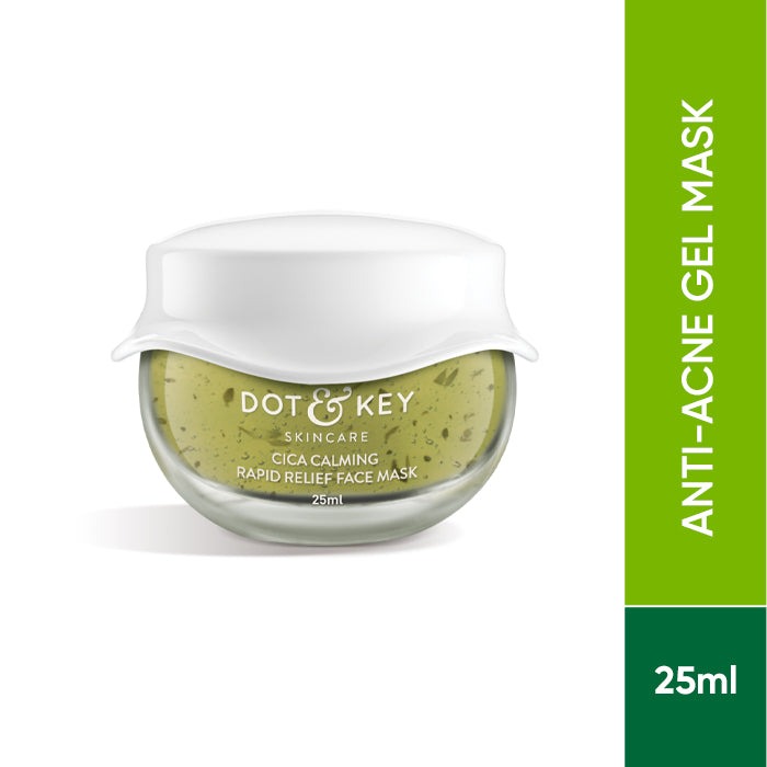 Dot & Key Cica Calming Rapid Acne Relief Face Mask - Distacart