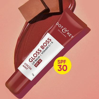 Dot & Key Gloss Boss Cocoa Mint Lip Balm - Distacart