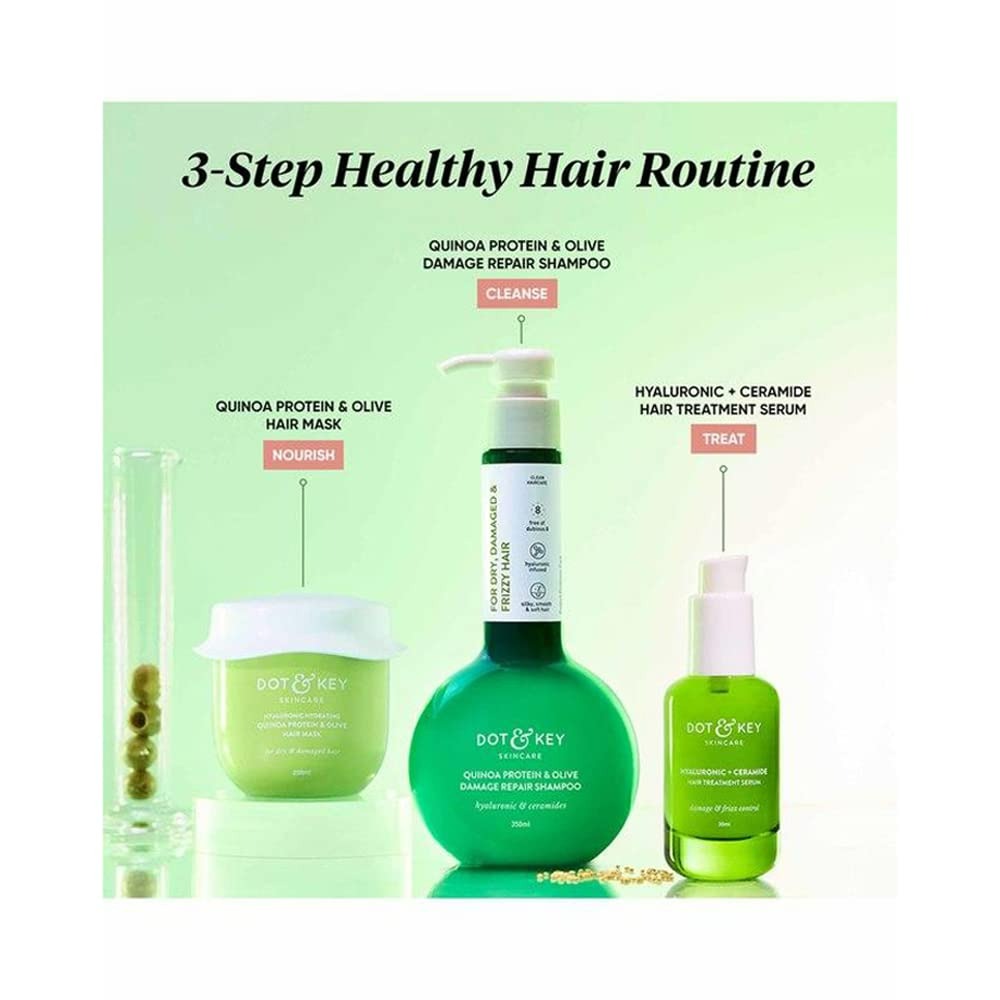 Dot & Key Hyaluronic Hydrating Quinoa Protein & Olive Hair Mask - Distacart