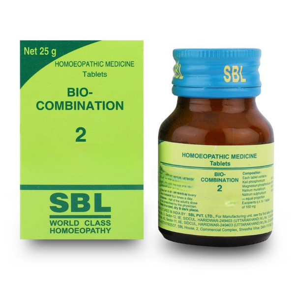 SBL Homeopathy Bio-Combination 2 Tablet - Distacart