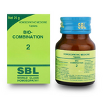 Thumbnail for SBL Homeopathy Bio-Combination 2 Tablet - Distacart