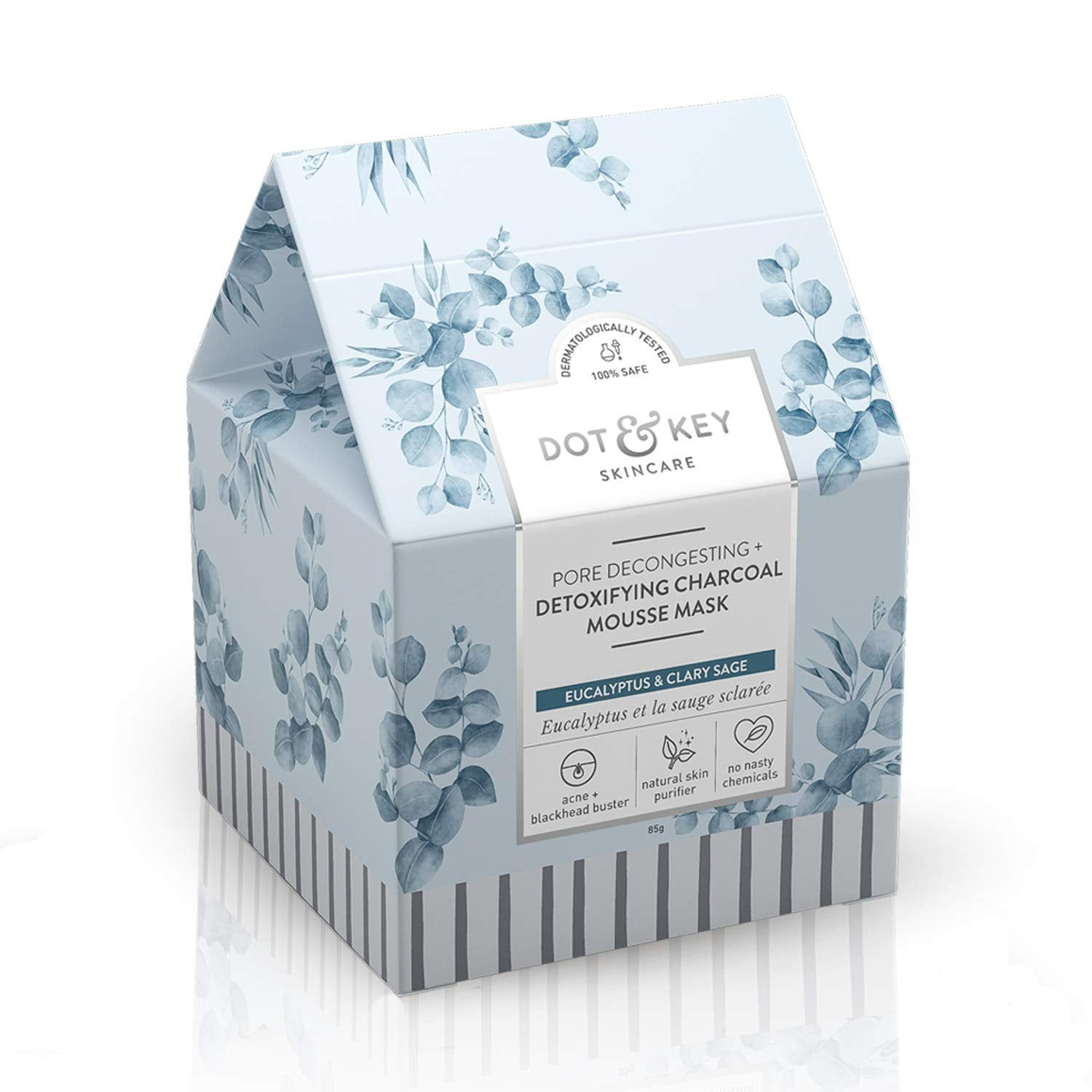 Dot & Key Pore Decongesting + Detoxifying Charcoal Mousse Clay Mask - Distacart