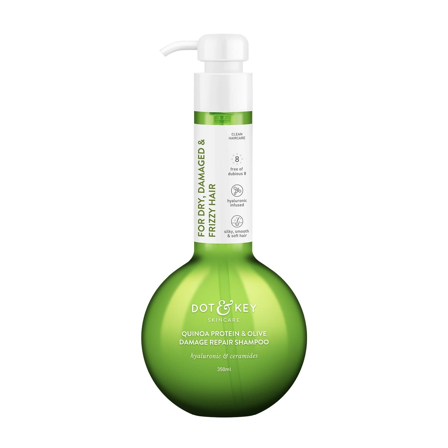 Dot & Key Quinoa Protein & Olive Damage Repair Shampoo - Distacart