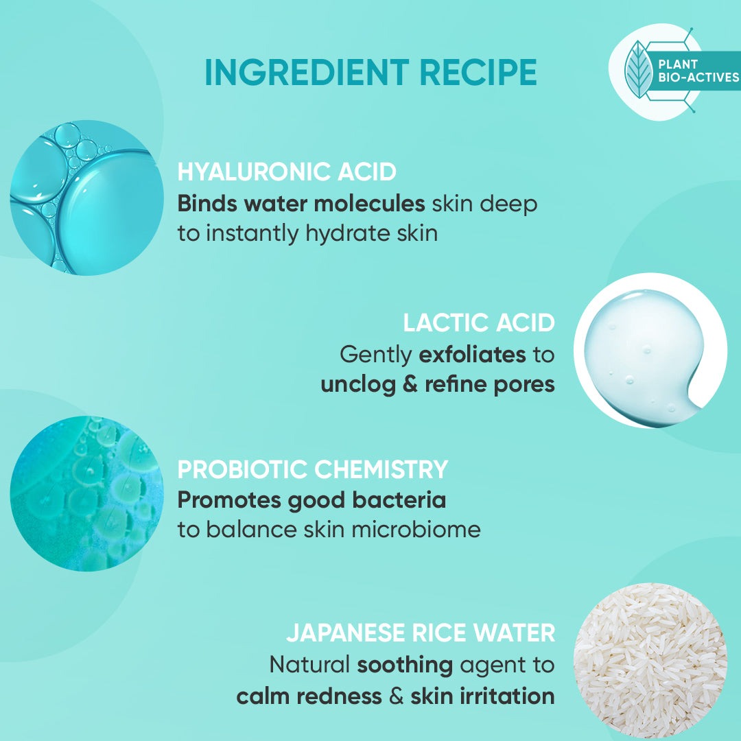 Dot & Key Rice Water Probiotics Hydrating Toner - Distacart
