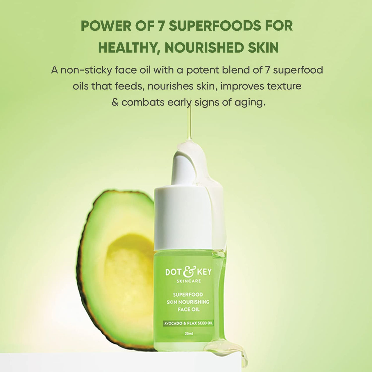 Dot & Key Superfood Skin Nourishing Face Oil - Distacart