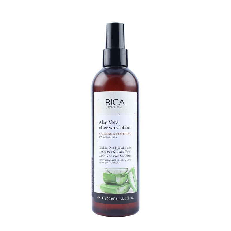 Rica Aloe Vera After Wax Lotion for Sensitive Skin With Sun Flower Oil, Jojoba Oil & Vitamin E - Distacart