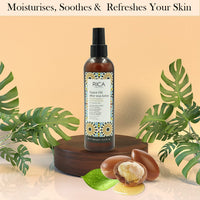 Thumbnail for Rica Argan Oil After Wax Lotion for Sensitive Skin With Sun Flower Oil, Jojoba Oil & Vitamin E - Distacart