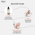 Thumbnail for Rica Cotton Milk Pre-Wax Gel Cleansing Waxing Hair Cleaning with Naural Extracts for Hydration & Softening Skin - Distacart