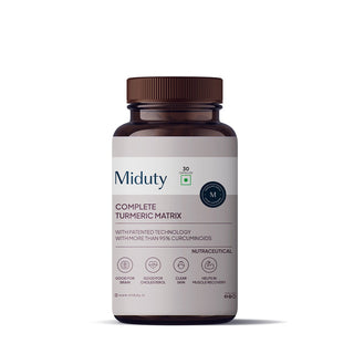 Miduty by Palak Notes Complete Turmeric Matrix Capsules - Distacart