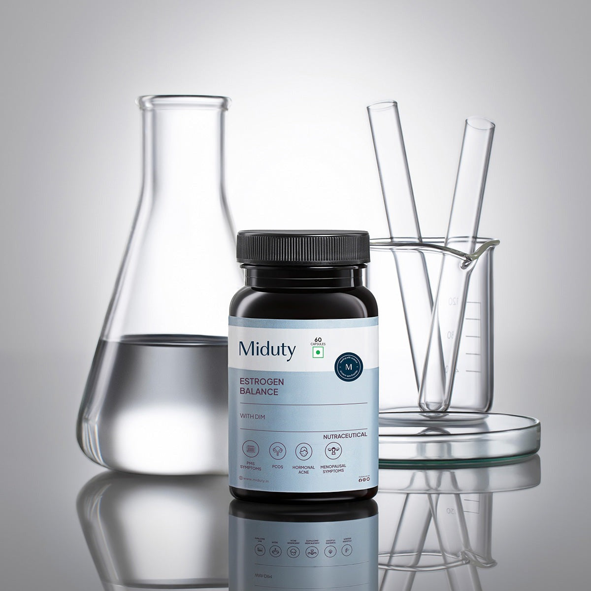Miduty by Palak Notes Estrogen Balance With Dim Capsules - Distacart