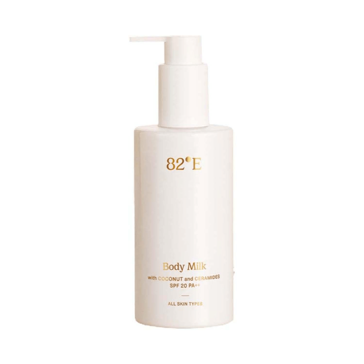 82°E By Deepika Padukone Body Milk Cream, SPF 20 PA++ with Coconut and Ceramides - Distacart
