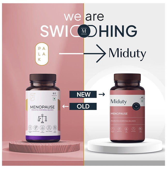 Miduty by Palak Notes Menopause Capsules - Distacart