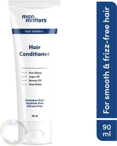 Man Matters Hair Conditioner For Men With Silk protein, Shea butter, Argan Oil, Cocoa Butter, & Saw Palmetto Oil. - Distacart