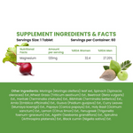 Thumbnail for Himalayan Organics Plant-Based Magnesium 1360 mg Capsules - Distacart