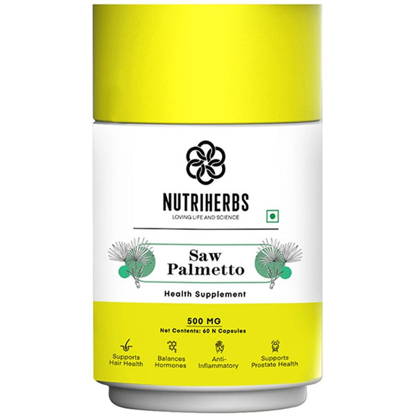 Nutriherbs Saw Palmetto 450mg Capsules - Distacart