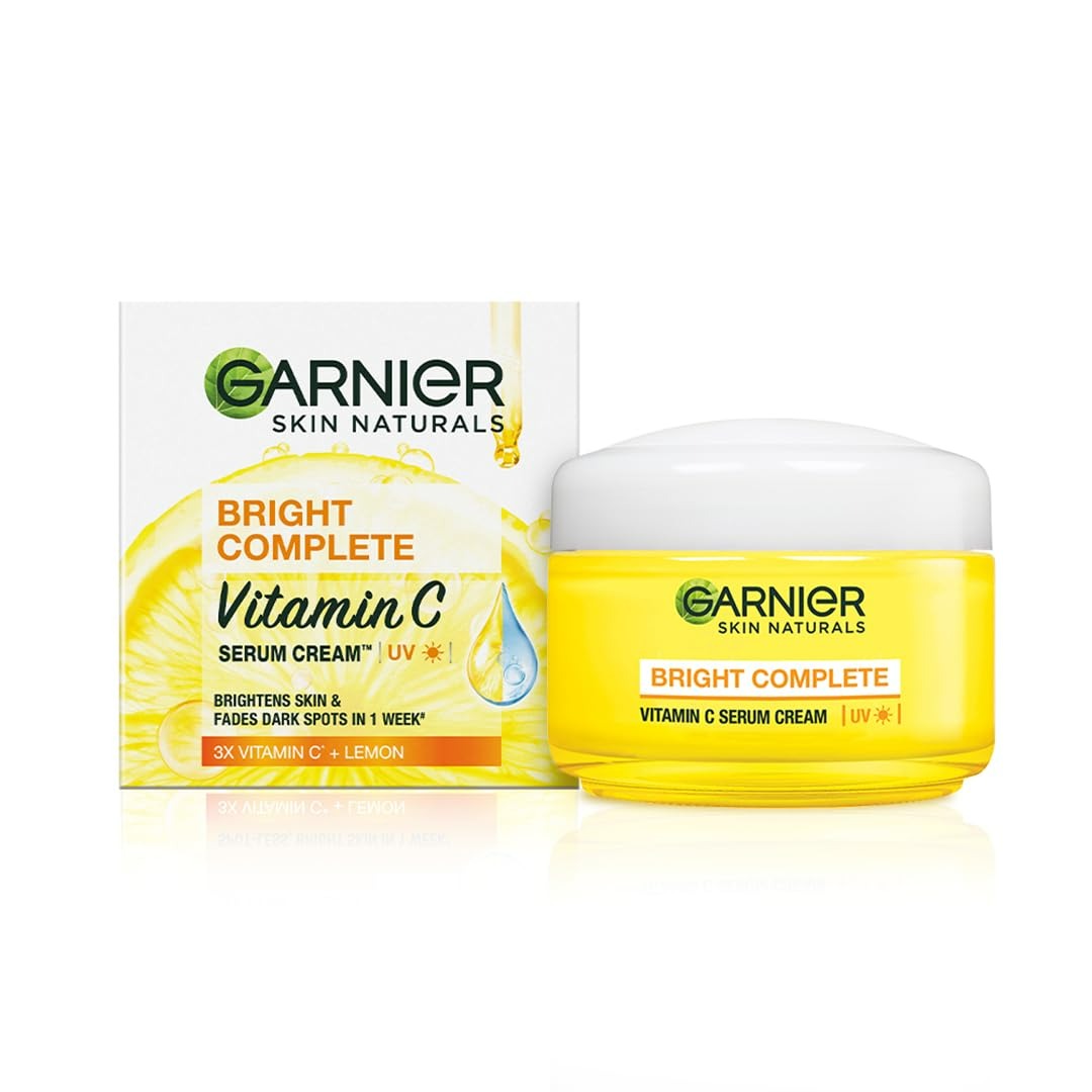 Garnier Skin Naturals Bright Complete Vitamin C Serum Cream - Distacart