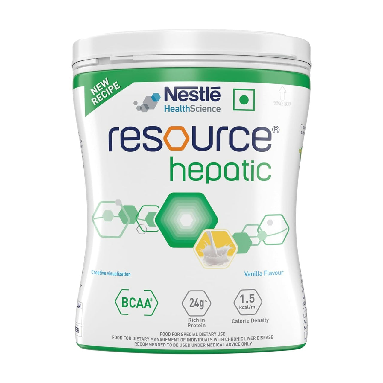 Buy Nestle Resource Hepatic Protein Powder - Vanilla Flavor Online.