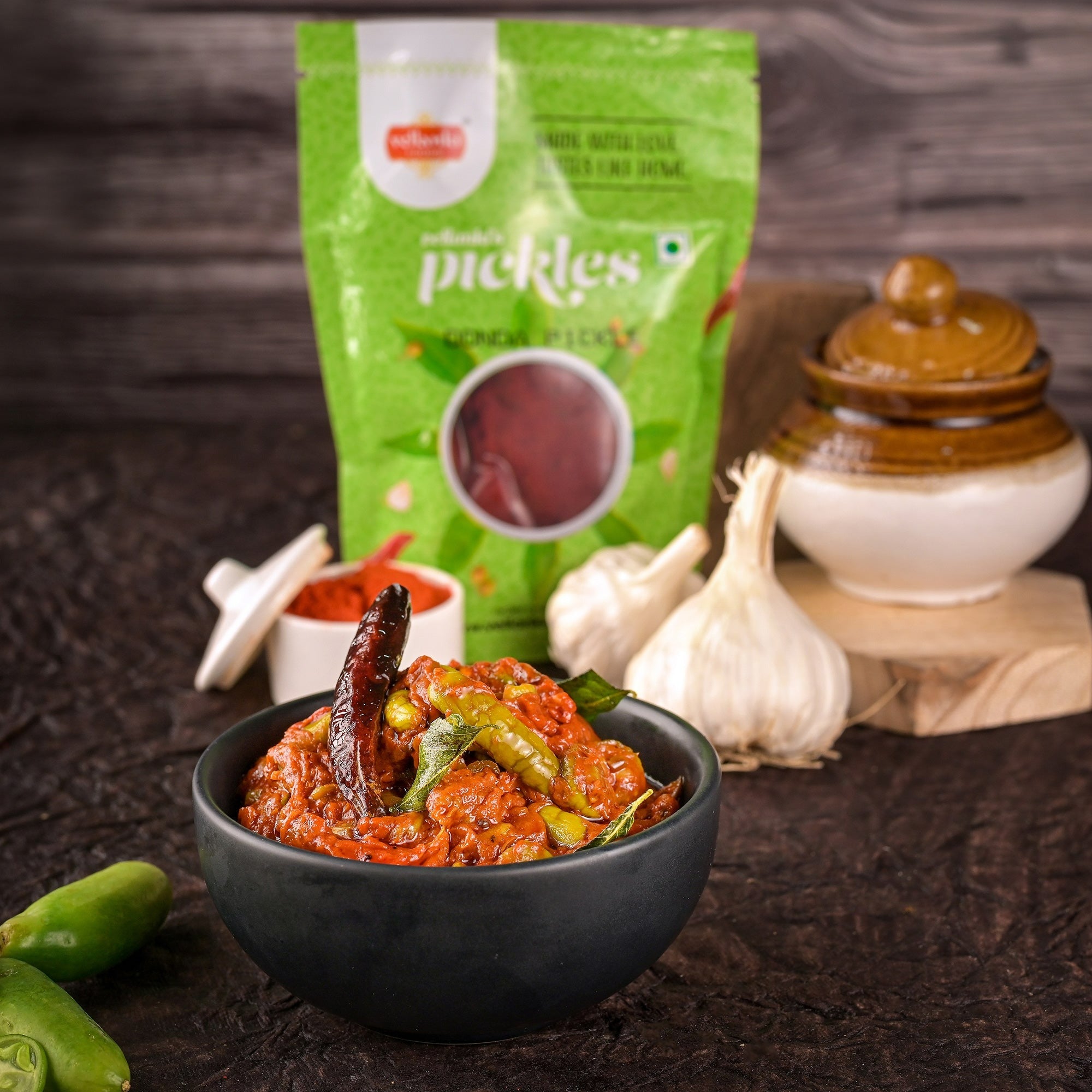 Vellanki Foods - Scarlet Gourd Pickle / Dondakaya Pickle - Distacart