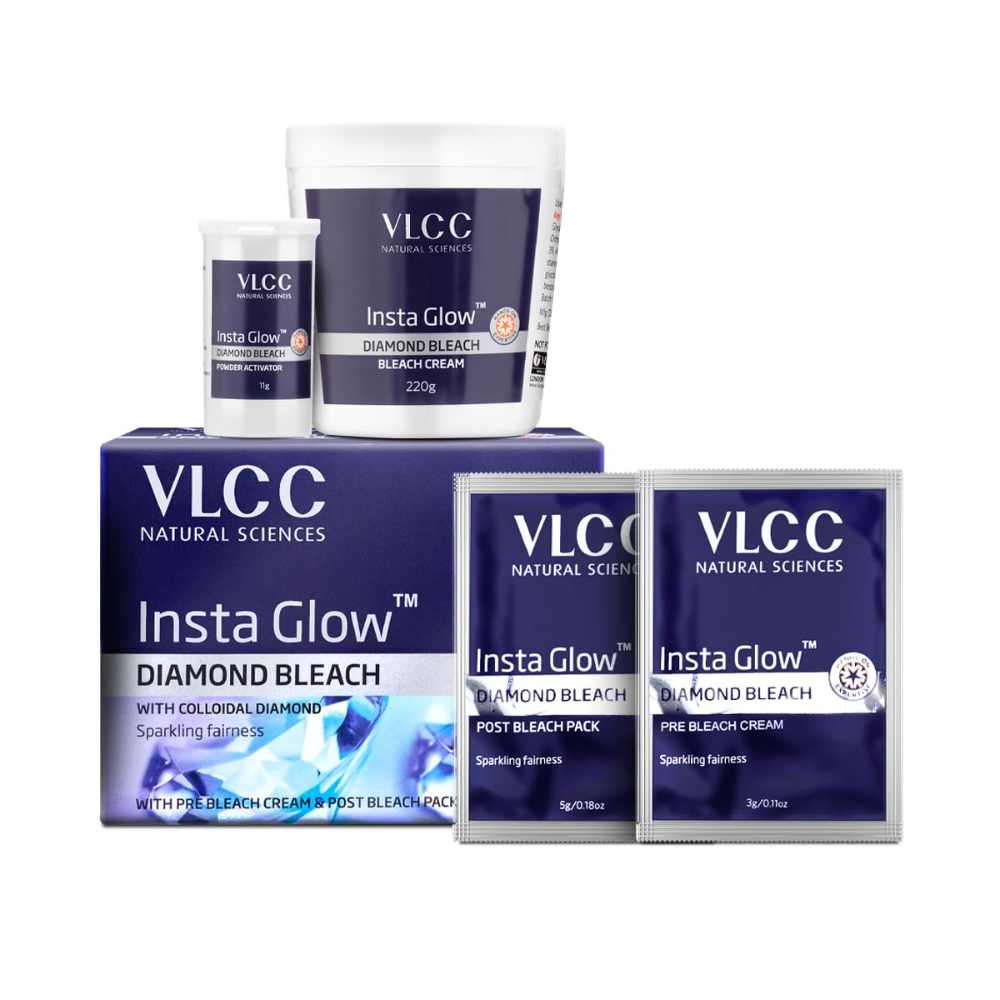 VLCC Insta Glow Diamond Bleach - Distacart