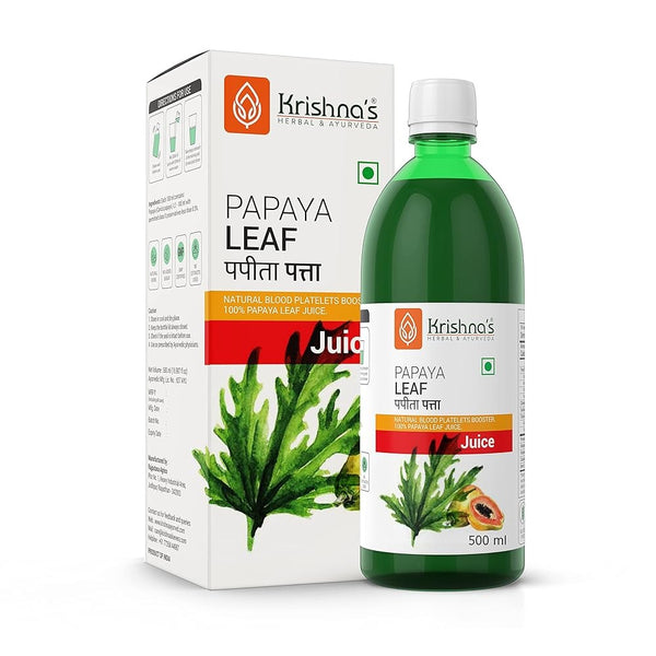 Krishna's Herbal & Ayurveda Papaya Leaf Juice - Distacart