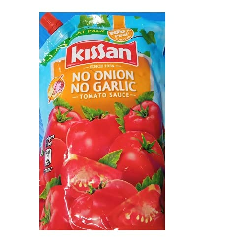 Kissan No Onion No Garlic Sauce - Distacart