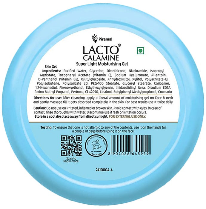 Lacto Calamine Light Moisturizing Gel