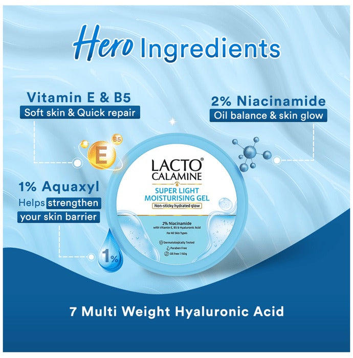 Lacto Calamine Light Moisturizing Gel