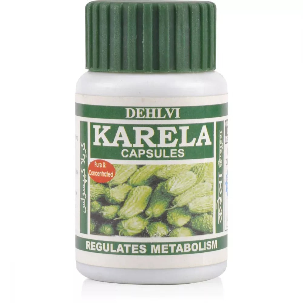 Dehlvi Bitter Melon Karela Capsules - Distacart