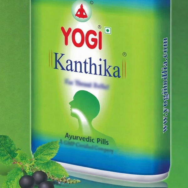 Yogi Kanthika Throat Relief Tablets