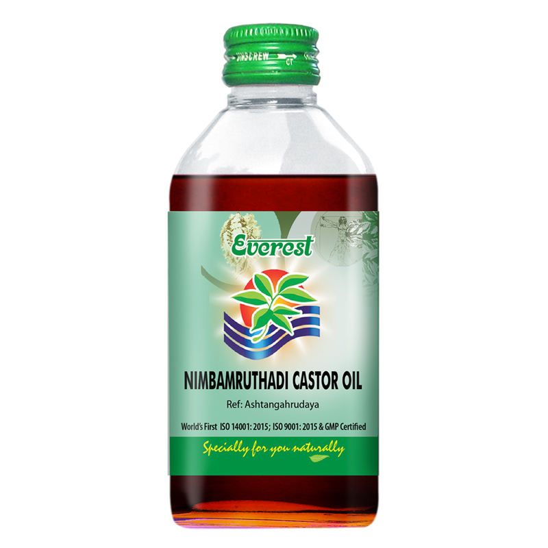 Everest Ayurveda Nimbamruthadi Castor Oil - Distacart