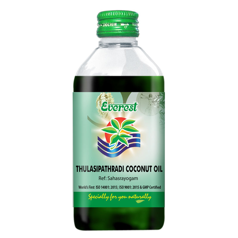 Everest Ayurveda Thulasipathradi Coconut Oil - Distacart