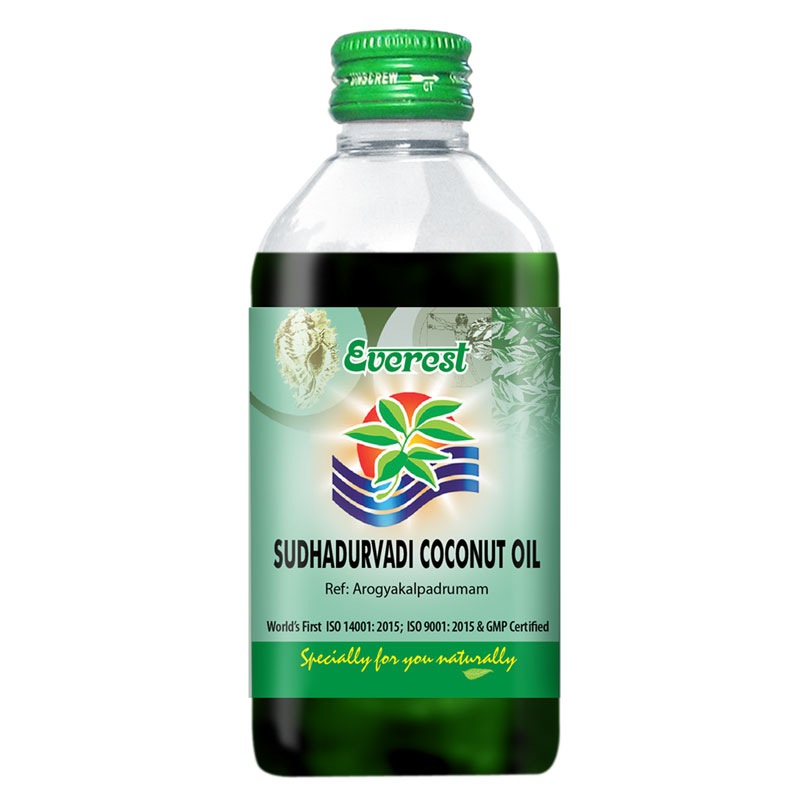 Everest Ayurveda Sudhadurvadi Coconut Oil - Distacart