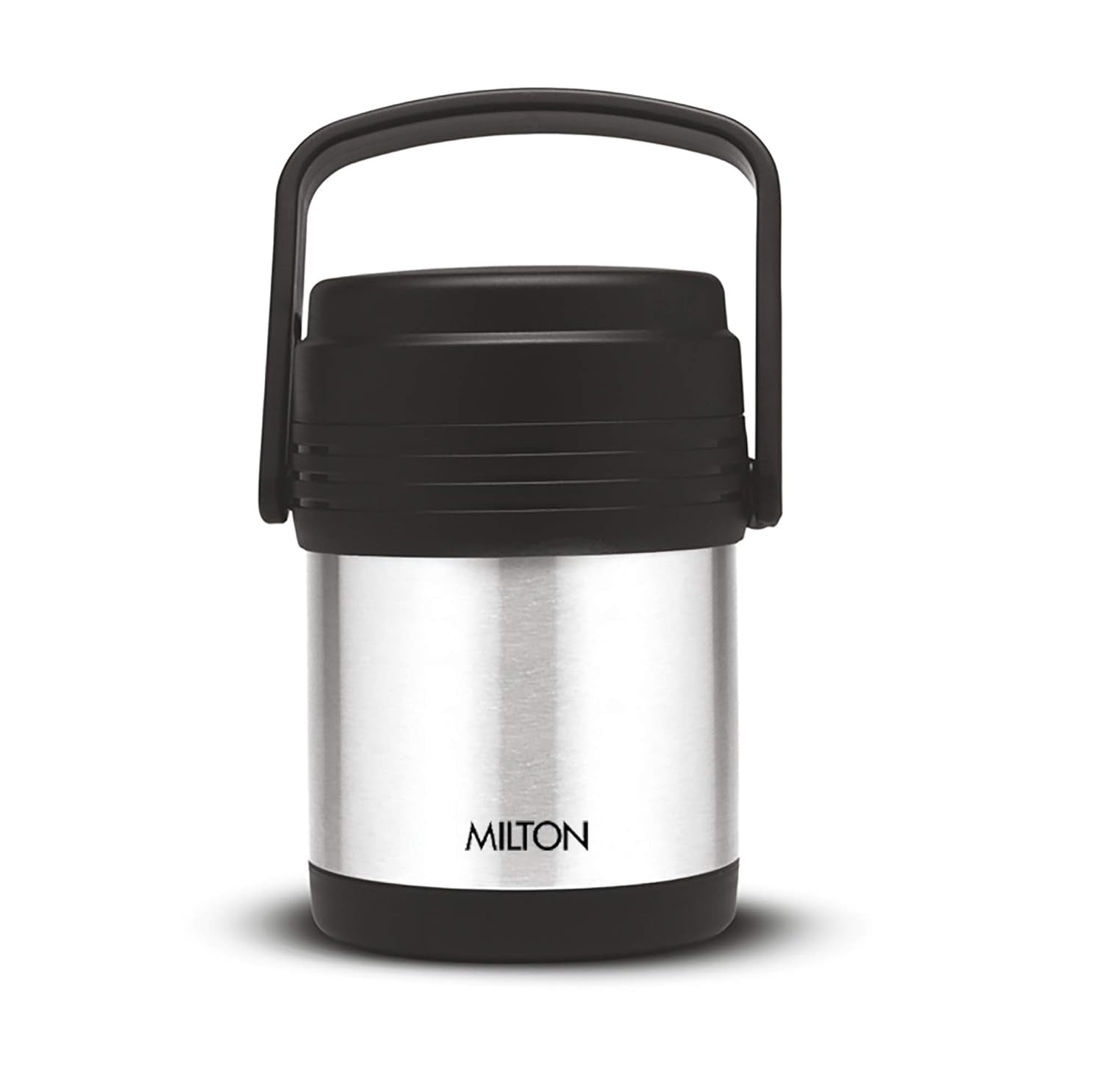 MILTON Thermosteel Hot Meal 3 Container Lunch Box, Silver
