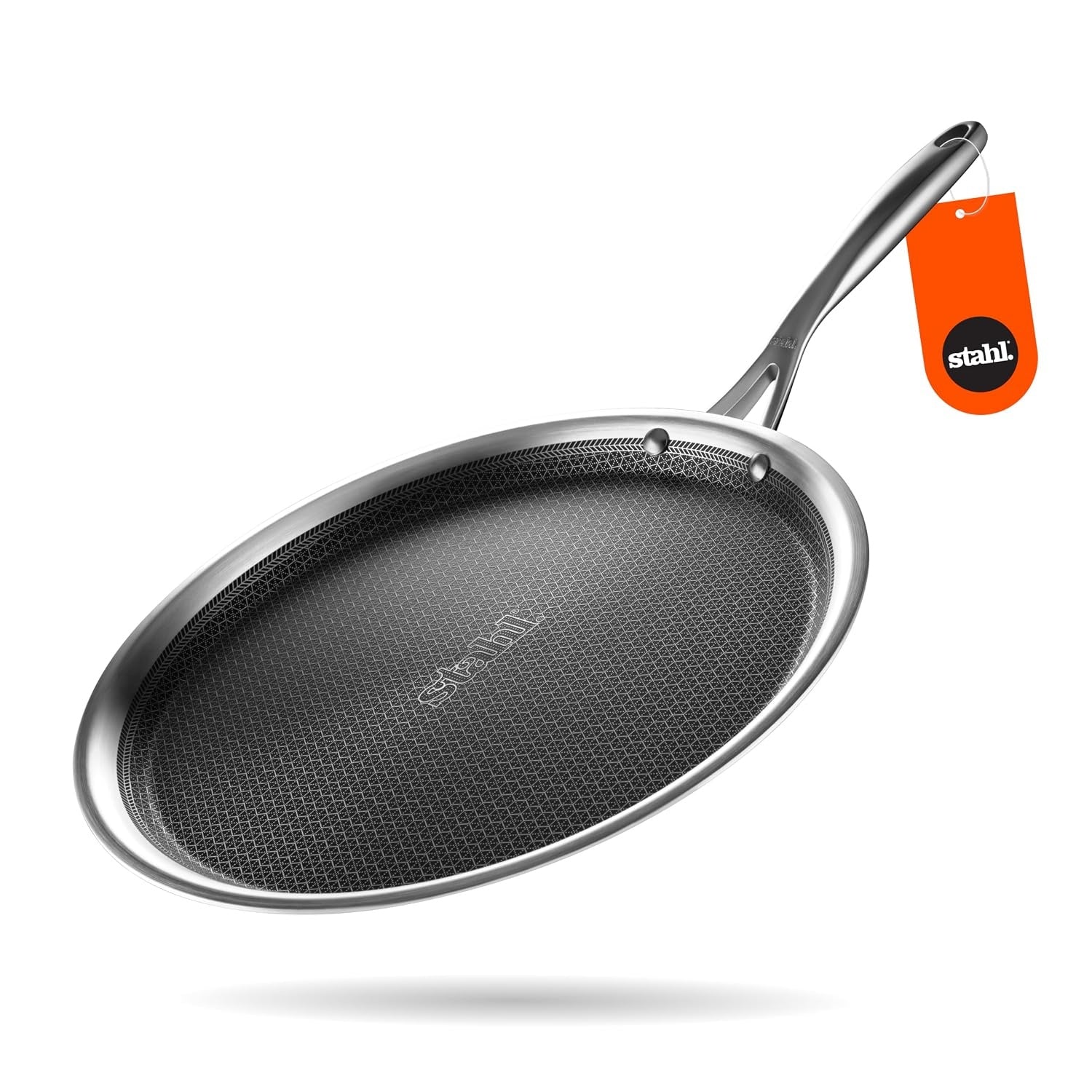 Stahl Artisan Hybrid Triply 32 cm Dosa Tawa - Dista