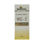 Thumbnail for Wheezal Homeopathy WG-5 Gold Drops - Distacart